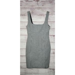 Black and white gingham dress